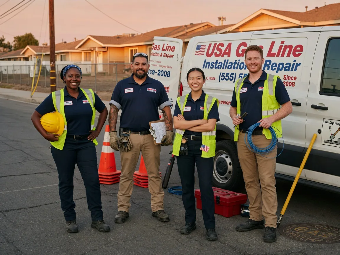 Gas Line Installation company in Three Springs, PA